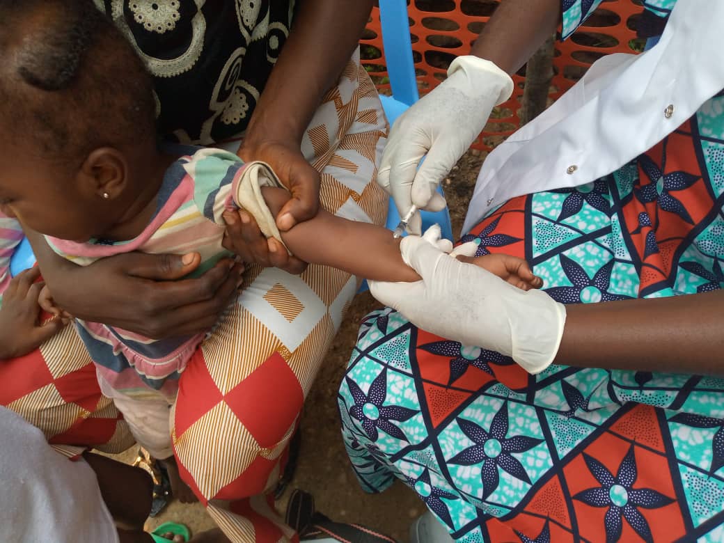Kisangani : 6 973 enfants de 6 mois à 10 ans attendus à la vaccination contre la rougeole.