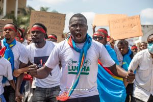 Jedidia Mabela, activiste Pro-démoctatie, ph. Fiston Wasanga 